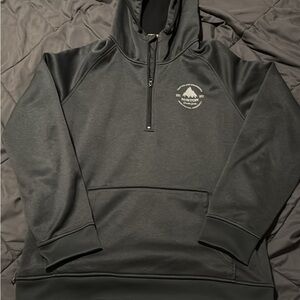 Burton Charcoal Hoodie (X-Large)